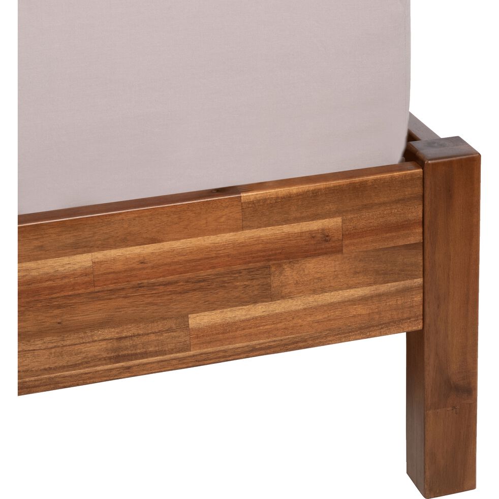 Bureau avec tiroir en bois L140cm - bois clair - AGOSTA 